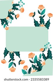 Here is a Spring style template that can be used for designing backgrounds (text can be added) or other needs and can be put to good use. Enjoy