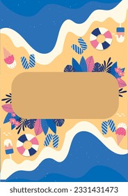 Esta es una plantilla de estilo de verano que se puede usar para diseñar fondos (se puede agregar texto) u otras necesidades y se puede usar bien. Disfrutar