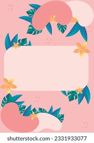 Here is a Summer style template that can be used for designing backgrounds (text can be added) or other needs and can be put to good use. Enjoy