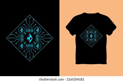 Here is the t shirt design and eps vector file. You can easily use the eps vector file.