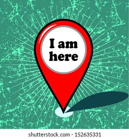 I Am Here Images Stock Photos Vectors Shutterstock