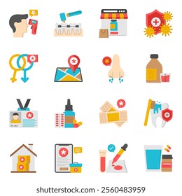 Here we have a medical vectors pack for you to use in your designing assignments. Flat icons are designed on white background having first aid and hospital related equipment with all detailing. Editab