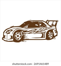 Aqui está sua coleção de carros de corrida 