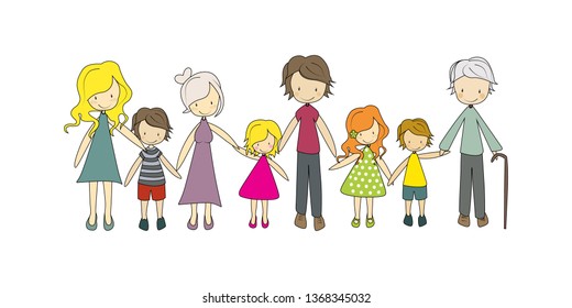 here's many character as like as children, woman. you can use this as your need.