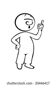 Heribert - the warning finger