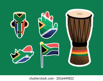 heritage day set five icons