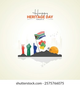 Heritage Day South Africa. Heritage Day Creative Design For social media post 