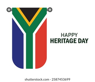 Heritage Day in South Africa. Public holiday celebrated on 24 September. On this day, South Africans are encouraged to celebrate their culture and the diversity of their beliefs and traditions.