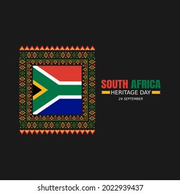 Heritage Day South Africa Vector Illustration Stock Vector (Royalty ...