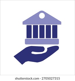 heritage icons. simple colored vector