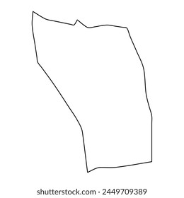 Herlev Municipality map, administrative division of Denmark. Vector illustration.