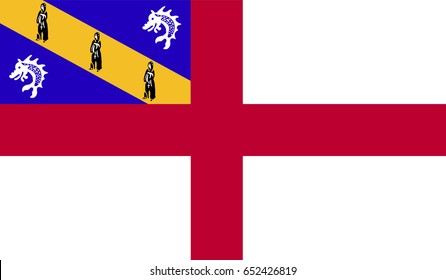 Herm contry flag with high resolution vector.