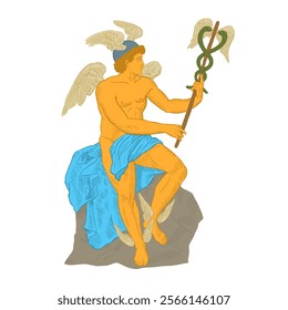 Hermes or Mercury, God Greek Mythology Olympus Messenger