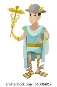 Hermes Mercury Greek Roman Messenger God