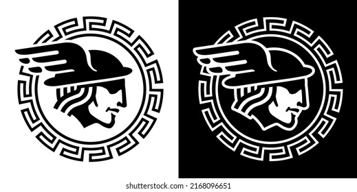 525 Greek hermes logo Images, Stock Photos & Vectors | Shutterstock