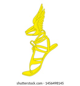hermes winged shoes