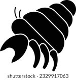 hermit crab crustacean decapod cancer hermit crab Glyph