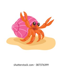 Hermit Crabs Theme Elements