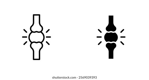 Herniated disc icons vector graphic pack