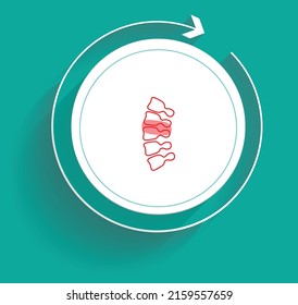 herniated disk is a condition that can occur anywhere along the spine