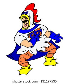 Hero cartoon