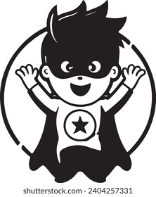 hero cartoon like superman boss