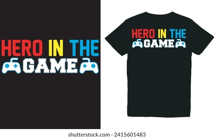 hero in the game.with patches for t-shirts and other uses.