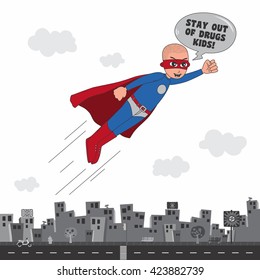 hero guy cartoon