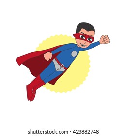hero guy cartoon