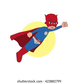 hero guy cartoon
