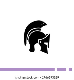 hero helmet Icon. Vector illustration EPS 10.