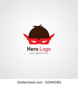 Hero Logo Design template. Vector Illustration