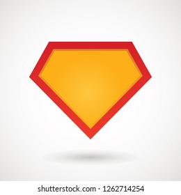 hero logo template. Vector, isolated, eps10. - Vector 