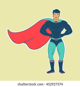 Hero Man Vector illustration