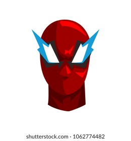 Hero mask vector Illustration on a white background