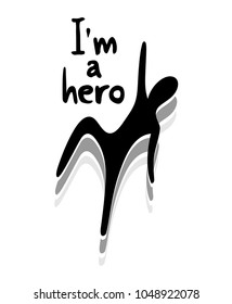 I am a hero message icon