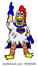 Hero up pointing
