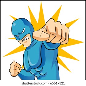 hero punching