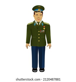 Hero Of The Soviet Union First Cosmonaut Air Force Uniform