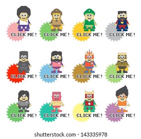 hero super guy game click