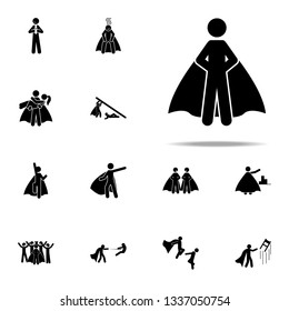 hero, superhero icon. hero icons universal set for web and mobile