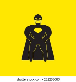 hero superhero icons . illustration vector EPS 10