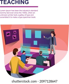 Diseño de ilustraciones de arte vectorial de Héroe