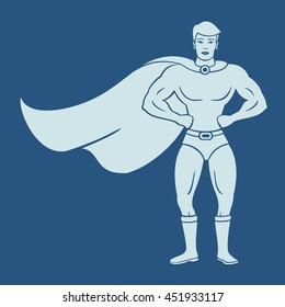 Hero vector illustration