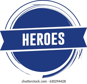 Heroes Logo Vector Template