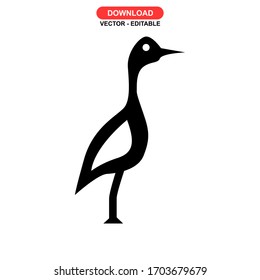 Icono o logotipo de señalización aislado Ilustración vectorial - Iconos vectoriales de estilo negro de alta calidad
