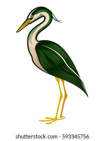 heron illustration