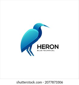 Farbige Vorlage für Heron-Logo