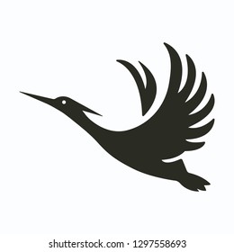 Heron Logo Design