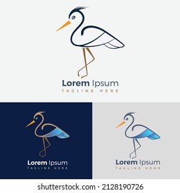 2,832 Heron logo design Images, Stock Photos & Vectors | Shutterstock